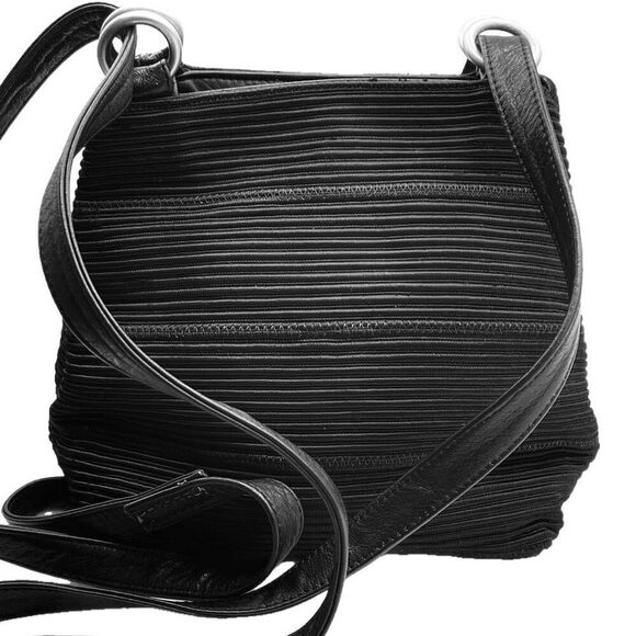 Vintage Americana by Sharif black bucket bag. Repaired handles. - Picture 1 of 8